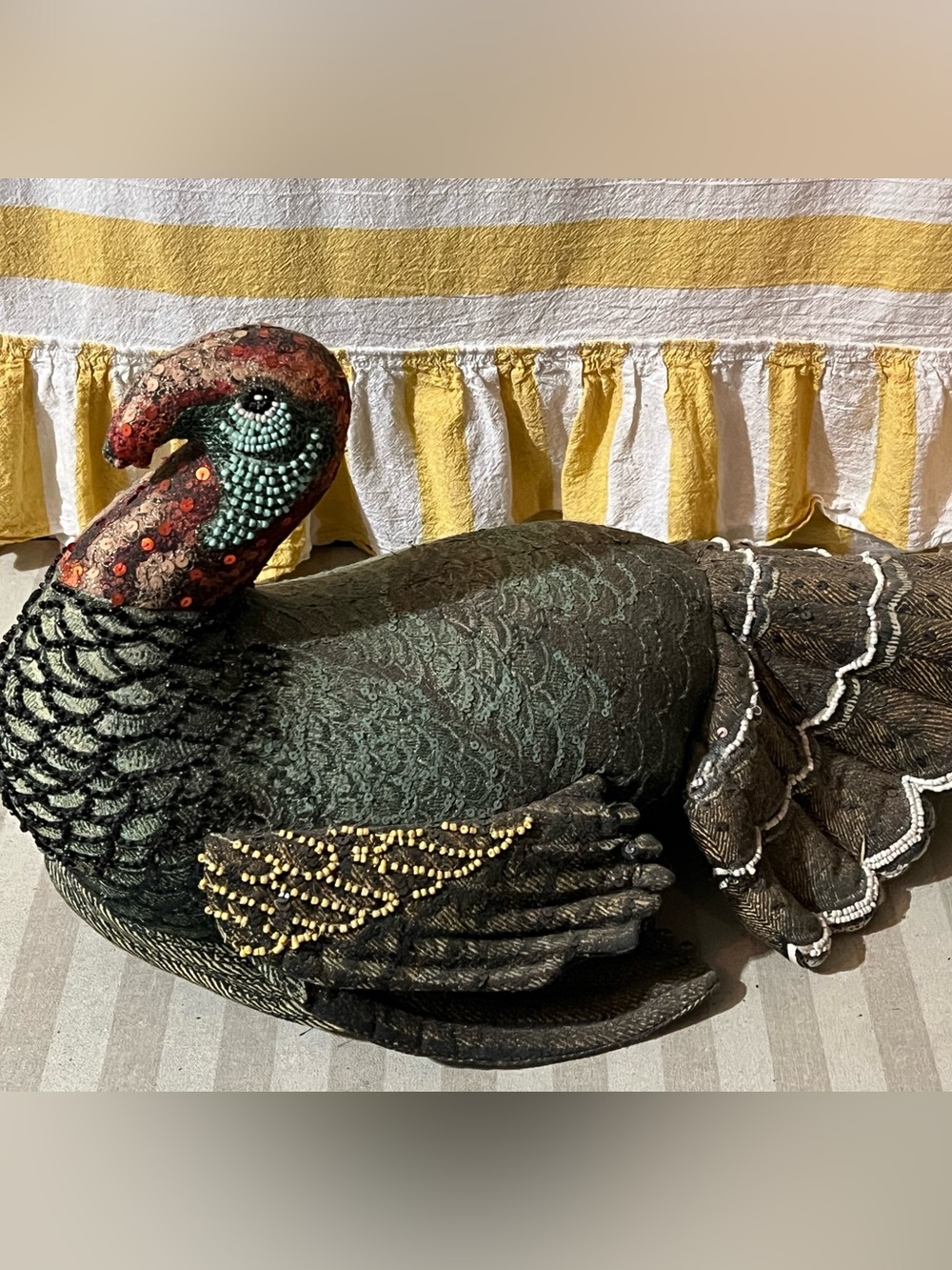 John Derian for Target beaded Turkey novelty plush pillow. This one sold out.